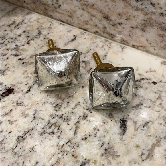 Anthropologie Other Nwot Mercury Glass Knobs Poshmark